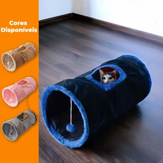 Brinquedo Para Pets Túnel Labirinto Para Gatos Interativo