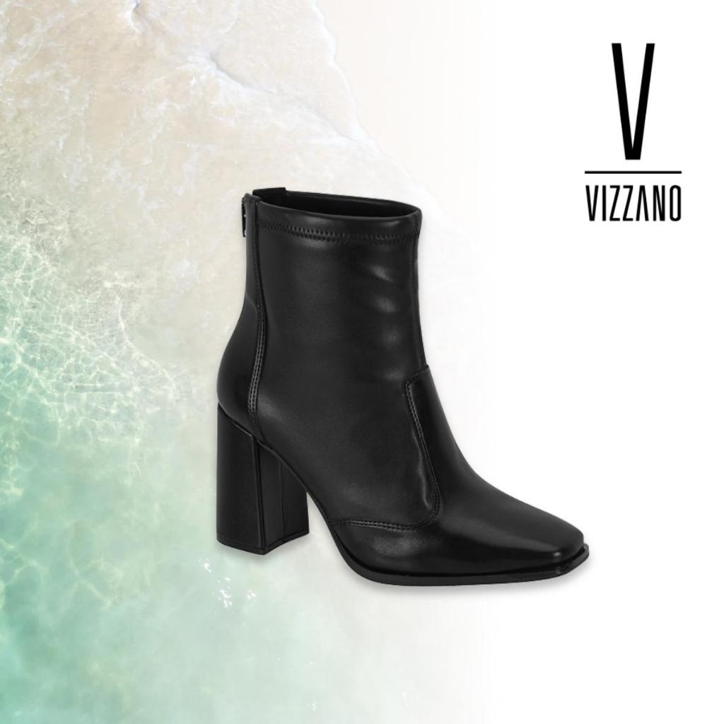 Bota Feminina Vizzano Elegante Original Confortável