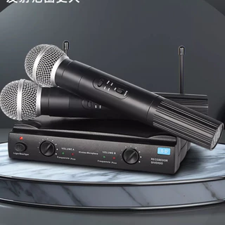 Microfones Sem Fio Duplo Serie Dinâmico Profissional Uhf EL-5007 Envio imediato