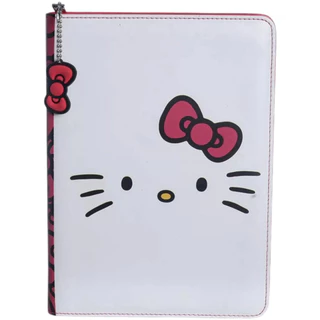 Caderno Hello Kitty Com Pasta Licenciado Zona Criativa Escolar