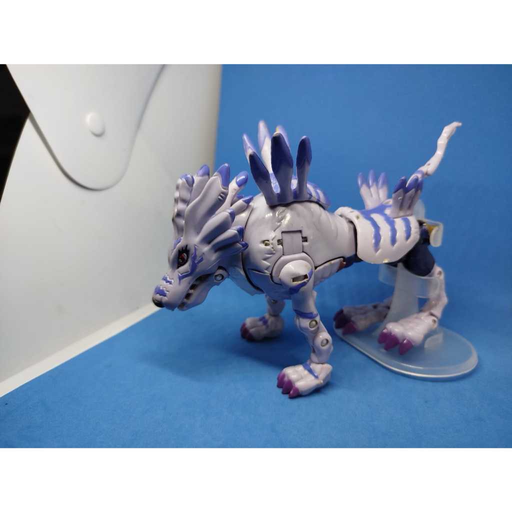 Figurine Digimon Garurumon 12cm - Statue PVC - Modèle Cool Pour Bureau - Neuf 2024