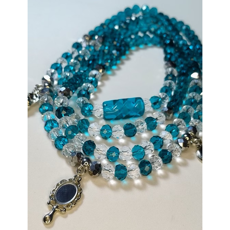guia de Iemanjá cristais 8 mm umbanda/candomblé | Shopee Brasil