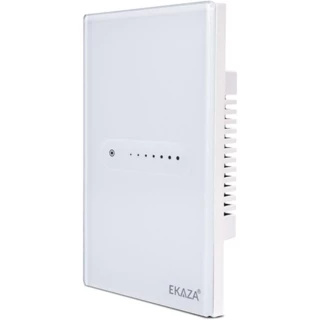 Interruptor Touch Smart WiFi Branco 1 Canal Automação Residencial Dimmer Alexa e Google Assistente
