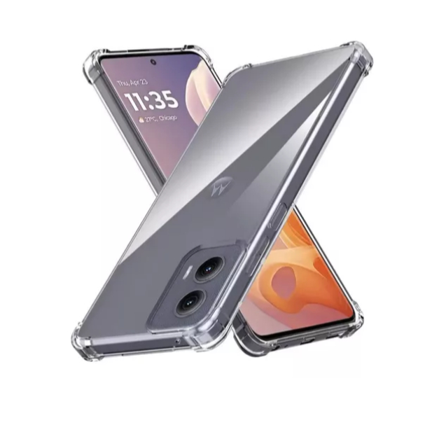 Custodia Trasparente Per Motorola Moto G35 5G,Corazza Silicone - 12