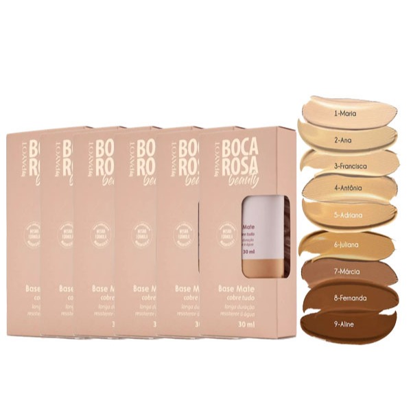 Boca Rosa Base Líquida Matte Perfect By Payot | Shopee Brasil