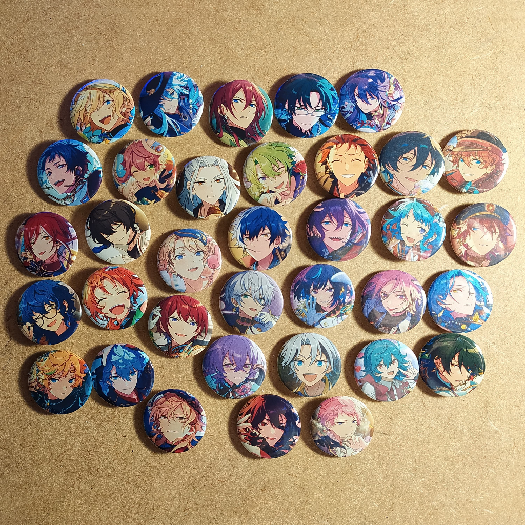 Bottons Ensemble Stars Enstars 3.2 cm | Shopee Brasil
