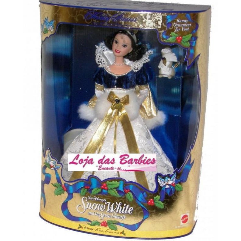 Boneca Branca De Neve Disney Especial Coleção Nova Lacrada 1998 Luxo ...