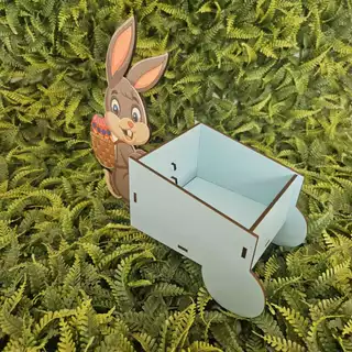 Cesta Feliz Pascoa Cestinha Coelho Carriola Coelhinho da Páscoa Lembrancinha Porta Ovos de Chocolate em Oferta na Shopee