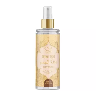 Body Splash Attaff Rose Desodorante Colônia Soul Cosméticos 200ml