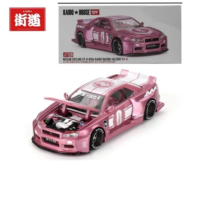 MINI GT KAIDO HOUSE SKYLINE SILVERADO | Shopee Brasil