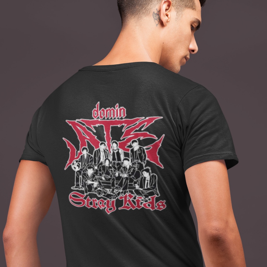 Camiseta Stray Kids Dominate Show World Tour Feminina e Masculina