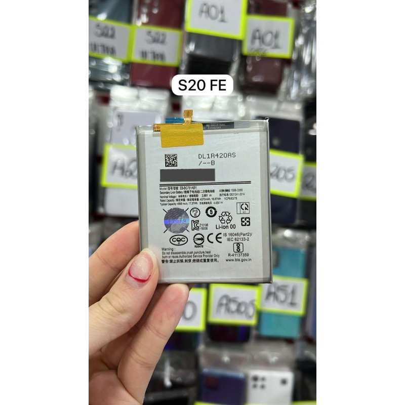 BATERIA S20 FE/A52 EB-BG781ABY ORIGINAL ENVIO JÁ IMEDIATO