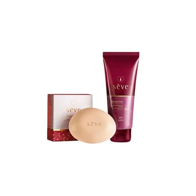 Kit Presente Natura Sève Amêndoas E Cereja ou Sève Orquídea Negra