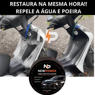 Cera Revitalizadora de Plástico New Power - Produto Oficial