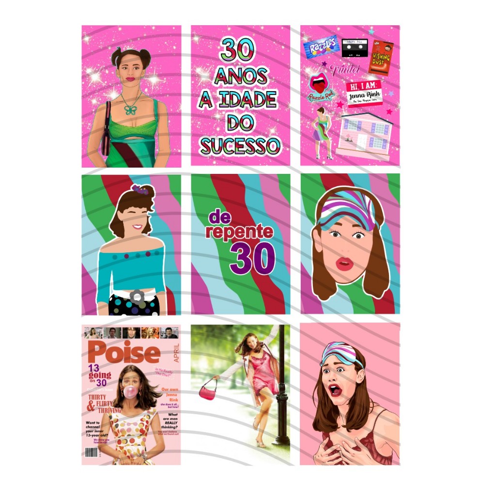 Painel Banner De Repente 30 Anos a idade do Sucesso Painel Decoração ...