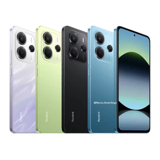 Smartphone Xiaomi Redmi Note 14 4G 256GB 8GB RAM Lançamento 2025 Dual SIM Tela 6.67