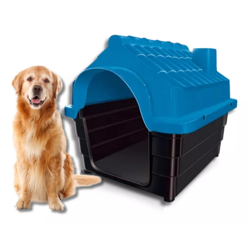 CASA CASINHA N8 P/CACHORRO GRANDE PORTE PLÁSTICO MÃNSÃO PET | Shopee Brasil