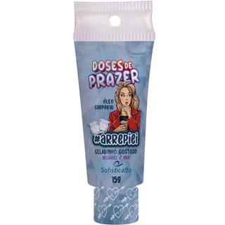 ÓLEO CORPORAL UVA ARREPIEI SOFISTICATTO FEITO GELADO SEXSHOP