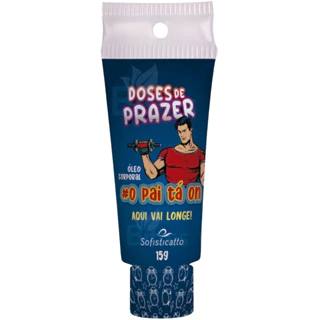 ÓLEO CORPORAL O PAI TÁ ON SOFISTICATTO DOSES DE PRAZER SEXSHOP