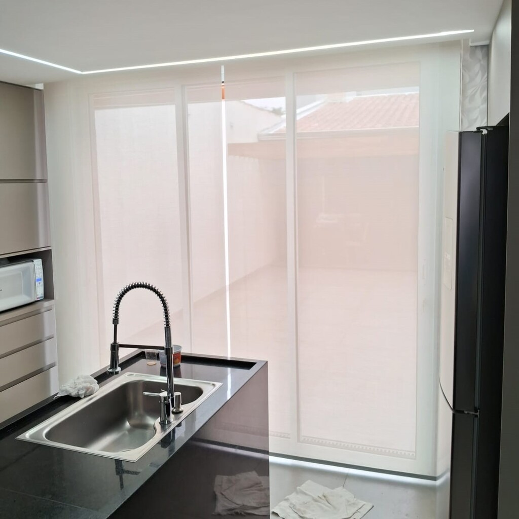 Cortina Rolo Tela solar 3% Largura 1,20 x 1,45 Altura Moderna Premium ...