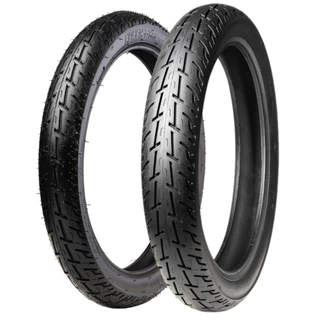 Par Pneu Novo 90/90-18 + 2.75-18 Flashtyre Ybr Titan Cg 125 150 160