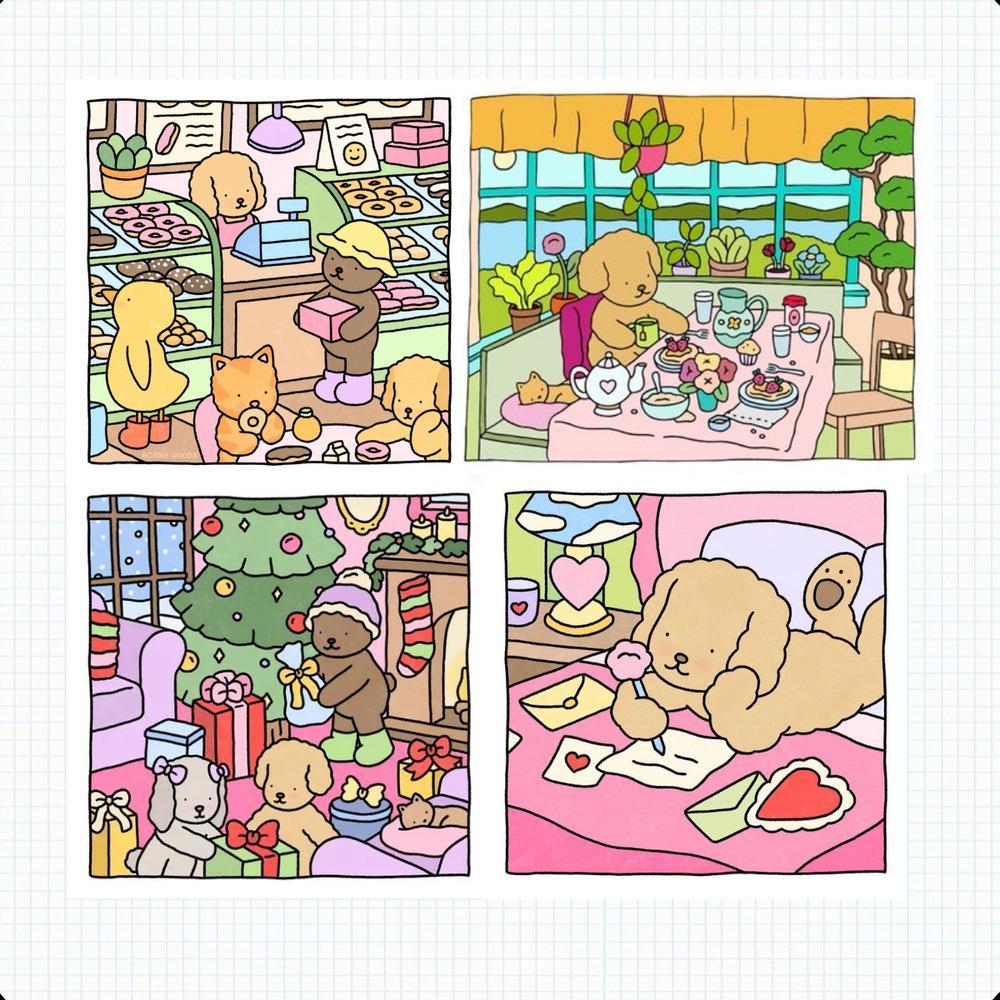 Imagem do produto Livro de Colorir Bobbie Goods 100 Folhas Caderno de Desenho Pintura Coloring Book Bob Bobi God 8