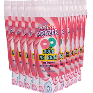 10 GEL CORPORAL PÕE NA RODA SOFISTICATTO COSMÉTICOS SEXSHOP