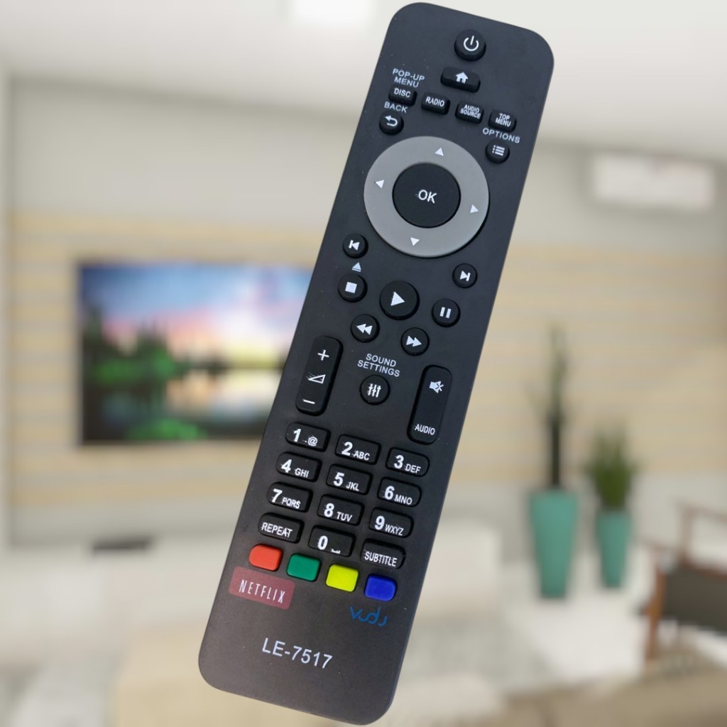 Controle remoto para tv smart lelong le-7517 HTS-3541 | Shopee Brasil
