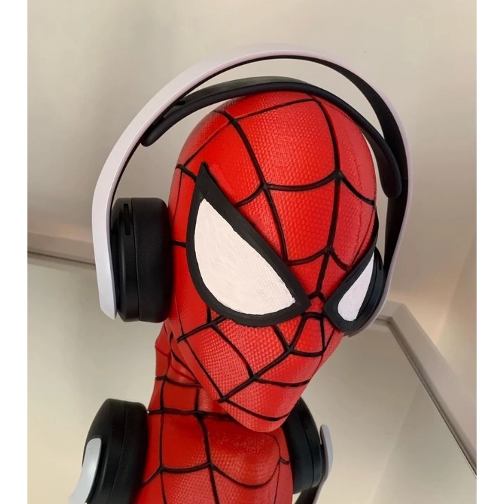 Suporte Headset Homem Aranha - Spider Man 22cm De Altura | Shopee Brasil