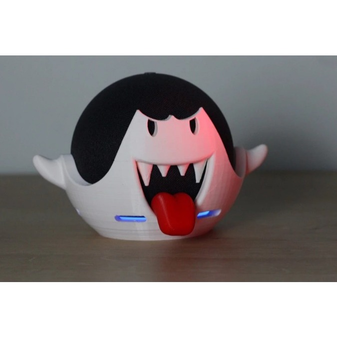 Suporte Alexa Echo Dot 4 e 5 - Fantasminha do super mário | Shopee Brasil