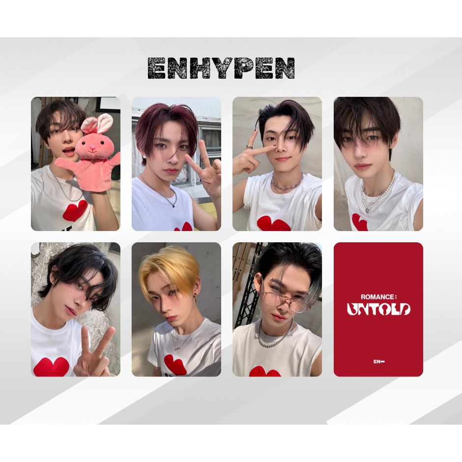 KPOP - ENHYPEN Romance: Untold - com verso - Sunghoon - Heeseung