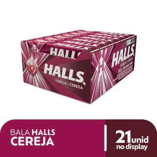 Drops Halls 21un Mdlz Cereja