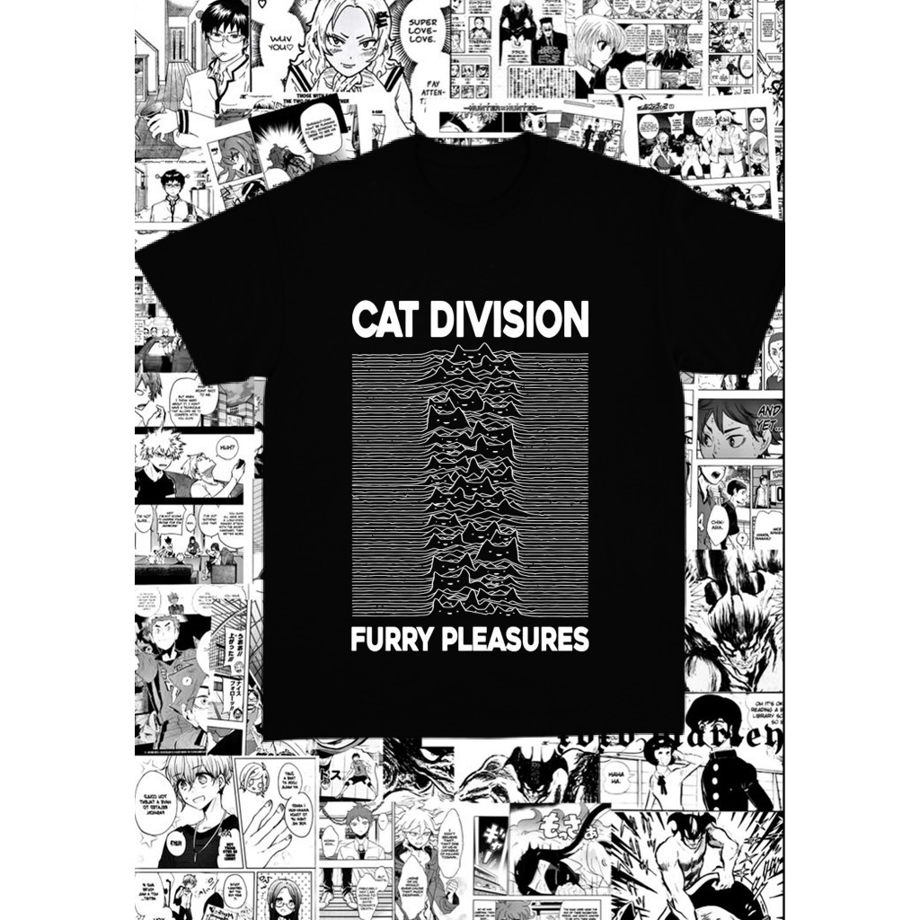 Camisa Cat Division Banda de rock joy division | Shopee Brasil