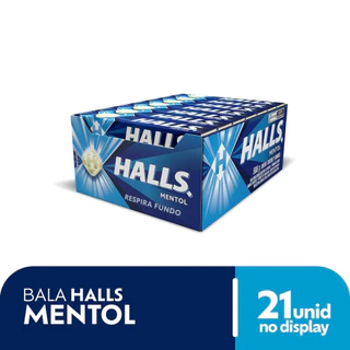 Drops Halls 21un Mdlz Mentol
