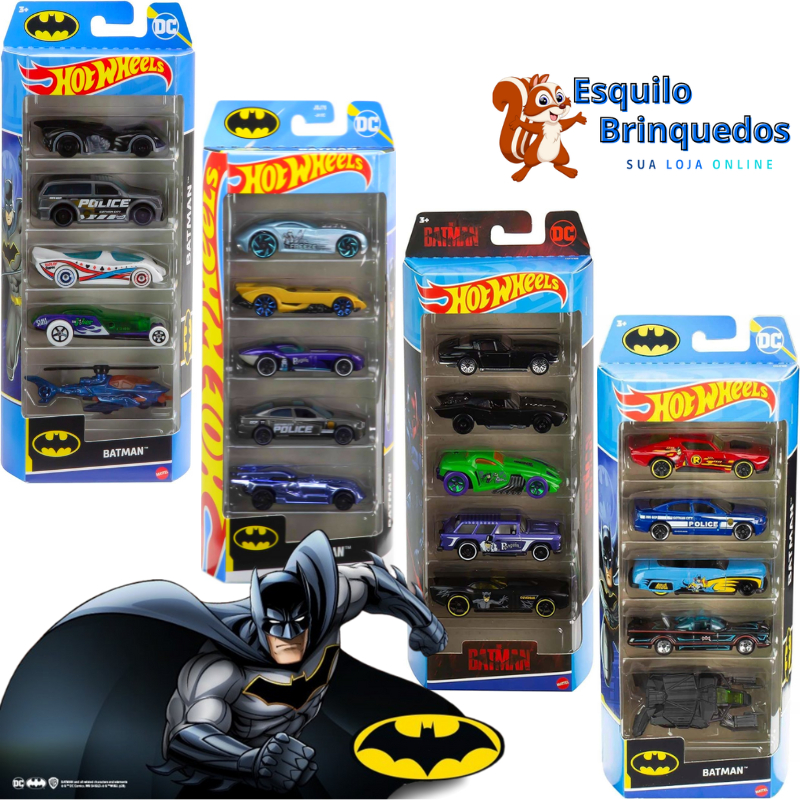 Pack Hot Wheels Batman Mattel