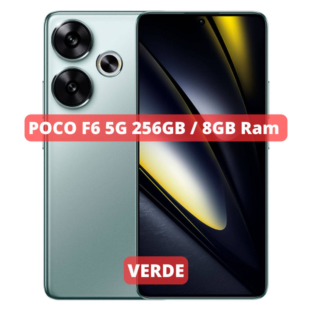 Celular Xiaomi POCO F6 5G Câmera 50MP , Processador Qualcomm