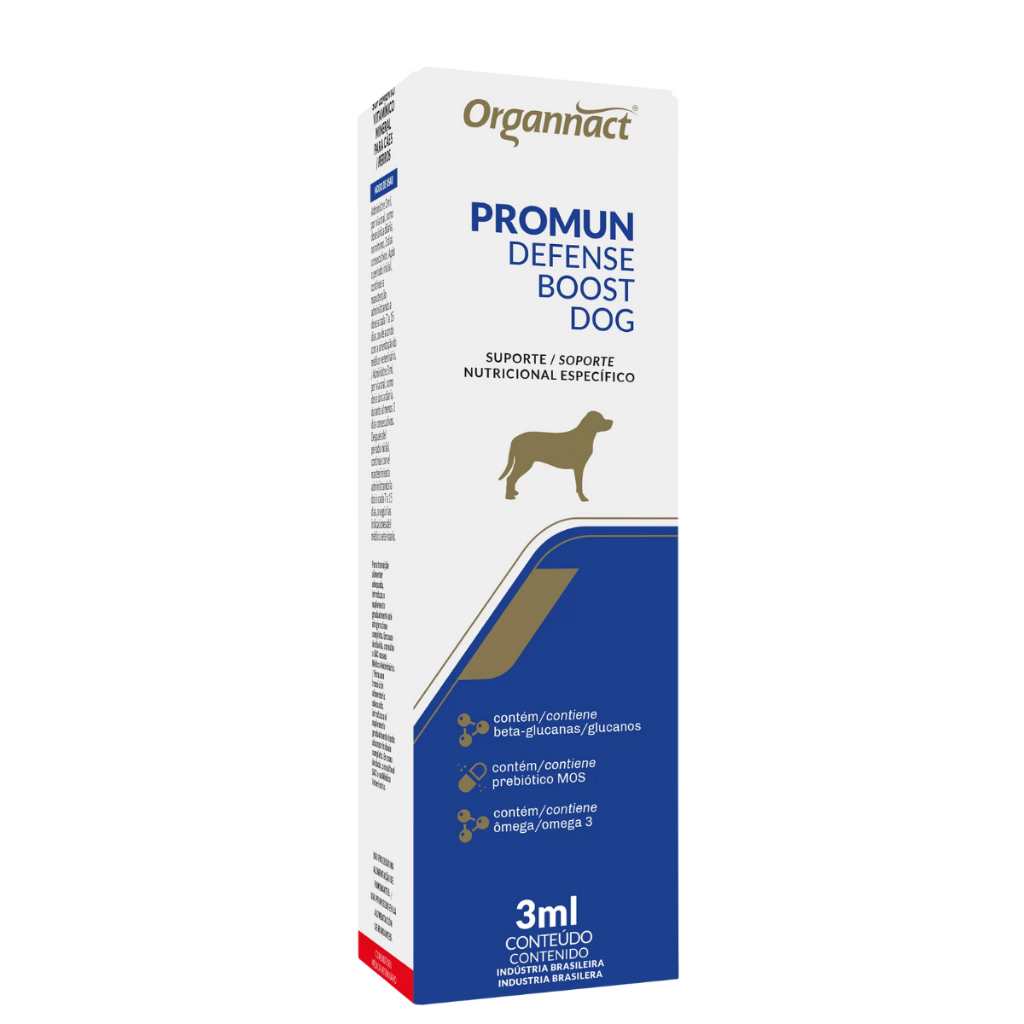 PROMUN DEFENSE BOOST DOG 3ML ORGANNACT | Shopee Brasil