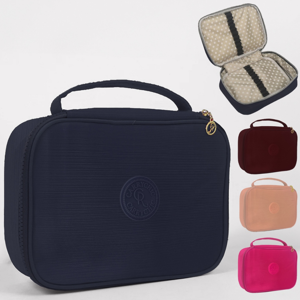 Estojo Bolsa Box Escolar Grande com Alça Para Compartimento para 20 lapis com feche de Ziper Unissex