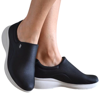 Tenis Casual Feminino conforto Usaflex Ab6401db Preto em Oferta na Shopee