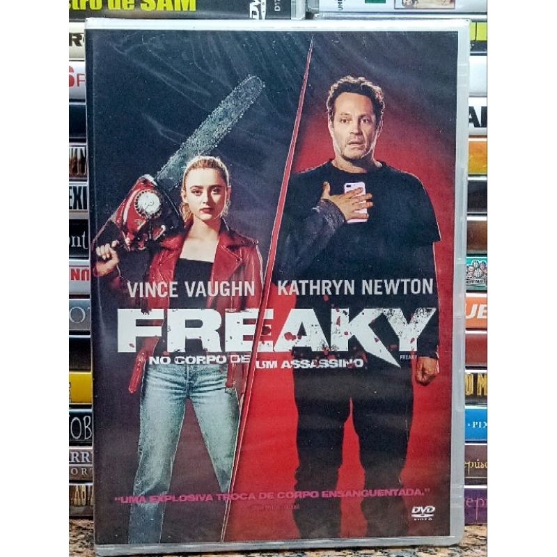 DVD Freaky - No Corpo de um Assassino - ORIGINAL - Ação / Suspense ...