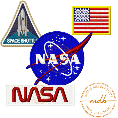 Patche Bordado Nasa - Astronauta - Espaço | Shopee Brasil