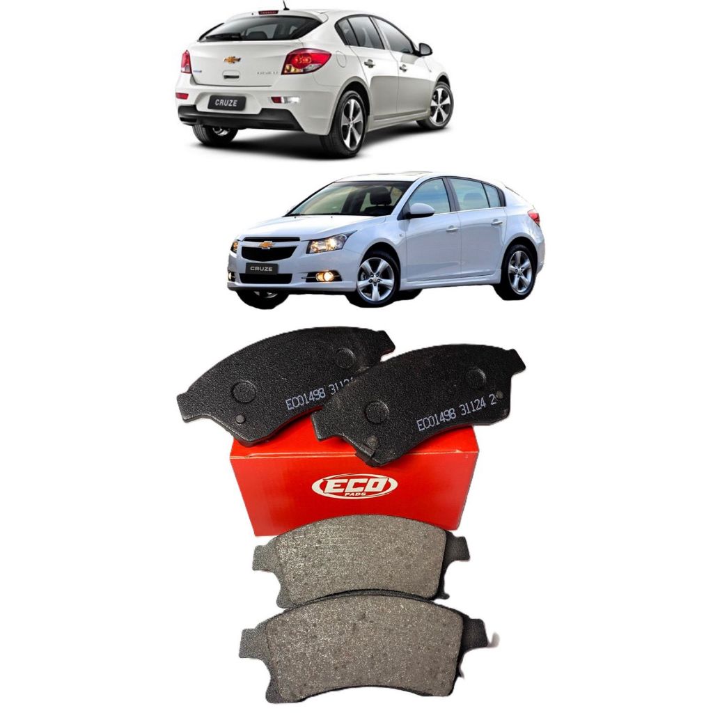Pastilha De Freio Dianteira Cruze 1.8 2012 2013 2014 2015... | Shopee ...