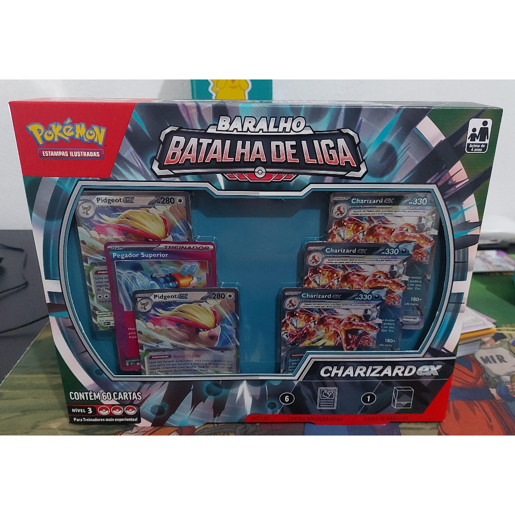Baralho Batalha de Liga charizard Ex | Shopee Brasil