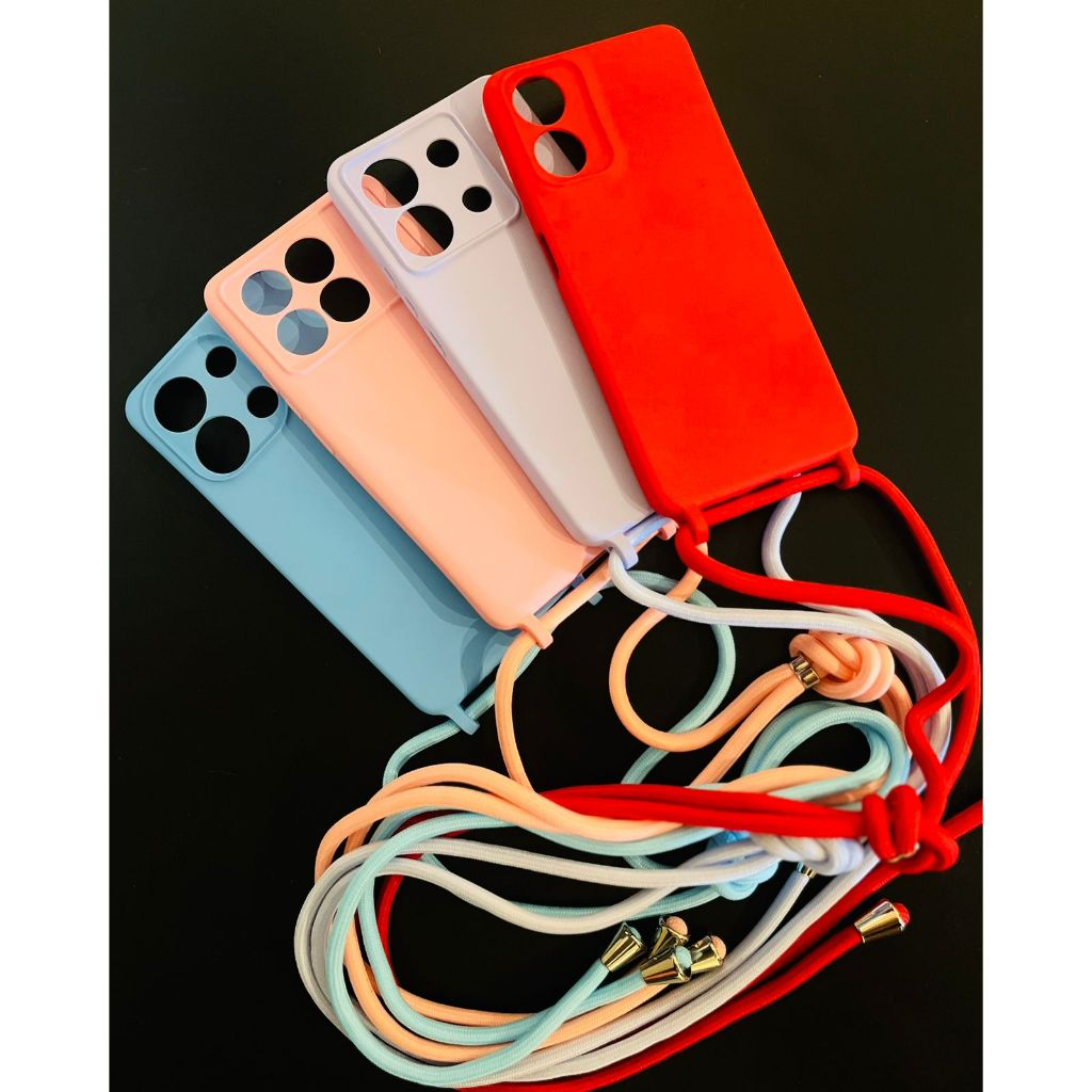 Capa Cordão Com Alça Regulável XIAOMI REDMI NOTE 13 4G/NOTE 13 PRÓ 4G / NOTE 13 PRÓ 5G /POCO X6 PRÓ
