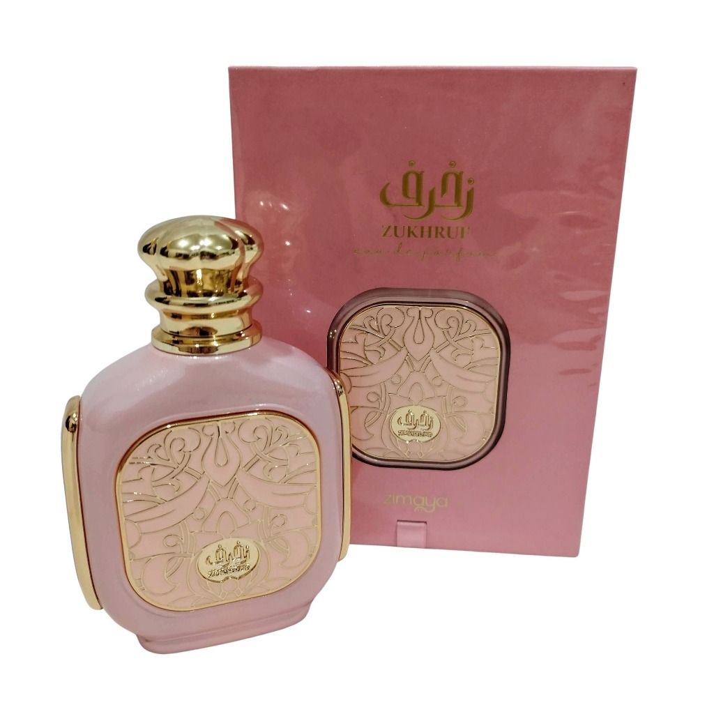Perfume Zukhruf Pink Zimaya Eau De Parfum 100ml | Shopee Brasil
