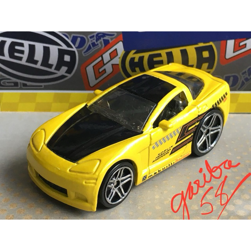 HOT WHEELS C6 CORVETTE ('TOONED) 2004 FIRST EDITIONS GARIBA58