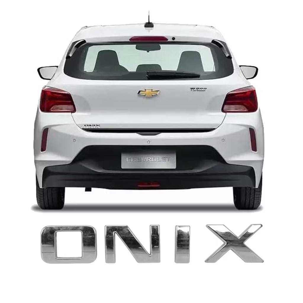 EMBLEMA - ONIX (2020/...) CROMADO GM | Shopee Brasil
