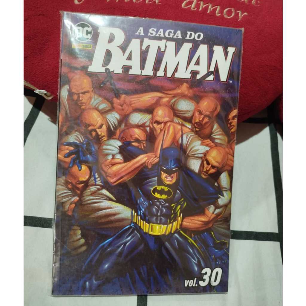 A saga do Batman volume 30 | Shopee Brasil