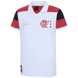 Camisa Flamengo Júnior Retrô 1992 Branca Masculina