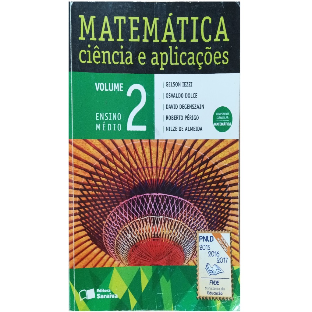 matematica ciencias e aplicações v.2 | Shopee Brasil